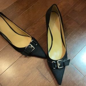Black Nine West heels(size11)
